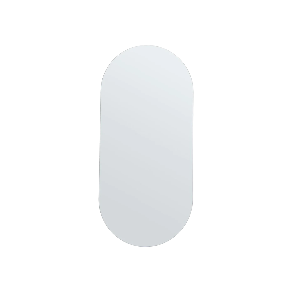 Miroir ovale mural - 70 x 150 cm