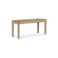 Banc Bok Chêne 126 x 35 x h 46 cm