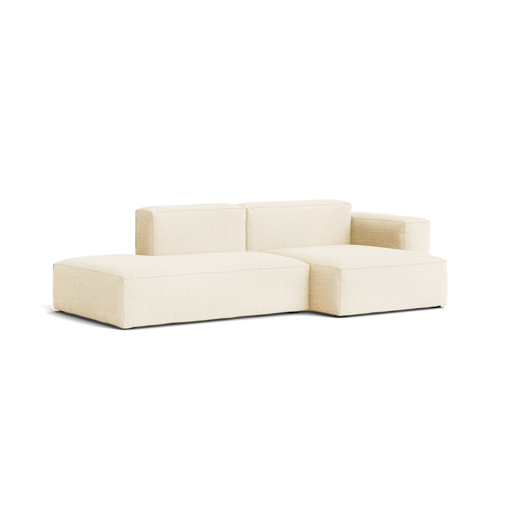 Canapé Méridienne Mags Soft Low 2.5 places - Combinaison 3 right - Hallingdal 100 - Coutures Beige