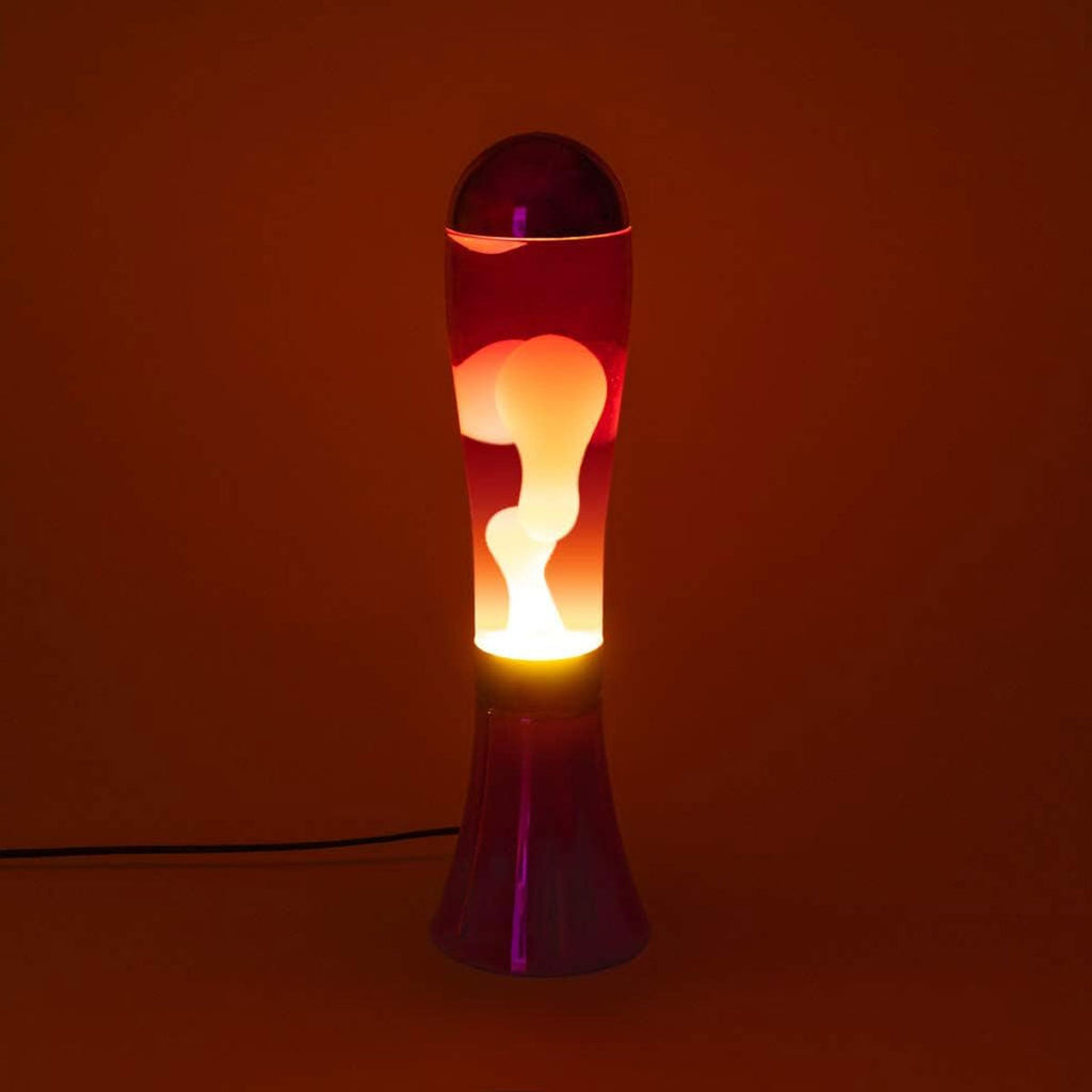 Lampe Lava Magma Violet & Rouge